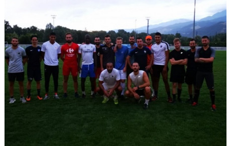 Les seniors de retour à l'entrainement