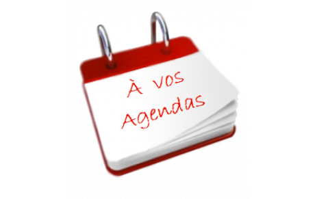 A vos agendas !!!!