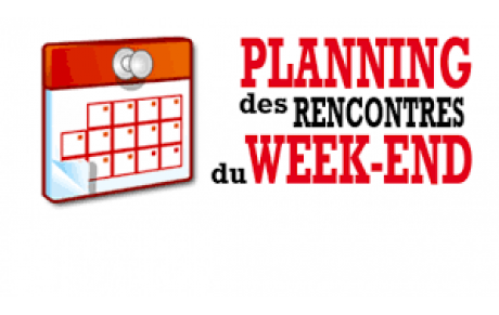 Planning du WE : du 18/09 au 20/09/20