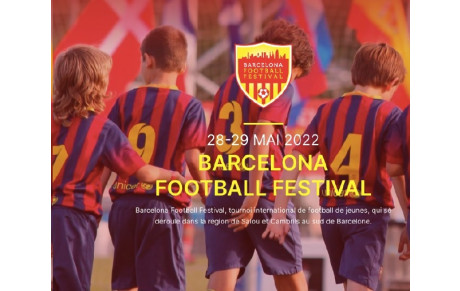 Tournoi Barcelone 2022, nos U15 organisent une tomblola